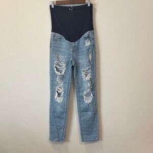 Pink Blush Maternity Distressed Light Blue Women's Jeans size 26